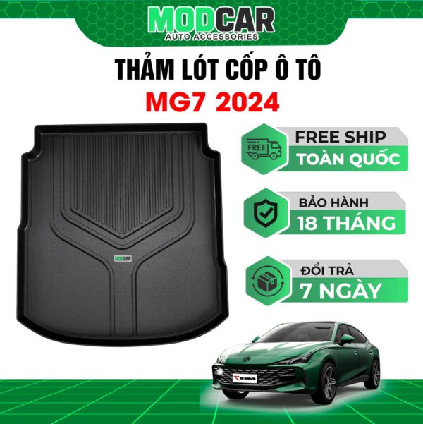 Thảm lót cốp ô tô MG 7 nhựa TPE Modcar