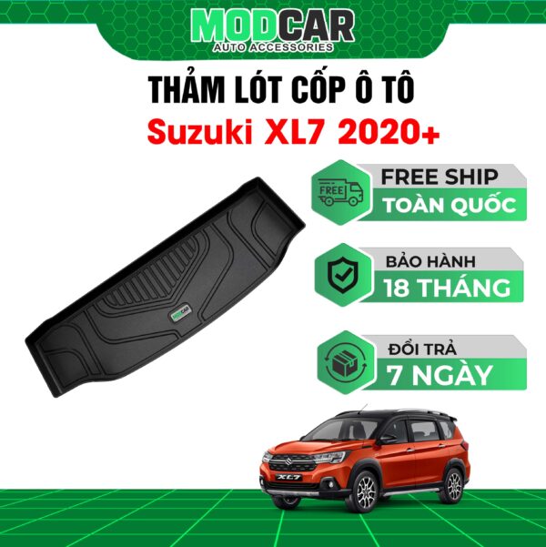 Thảm lót cốp ô tô Suzuki Xl7 nhựa TPE Modcar