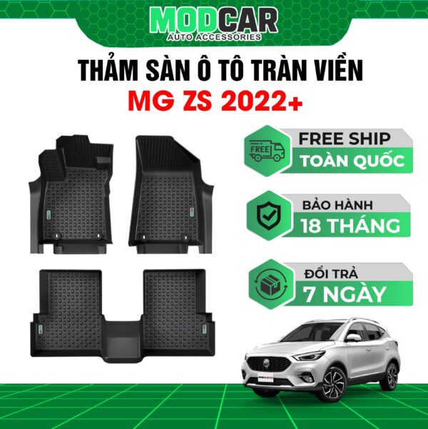 Thảm lót sàn ô tô MG ZS tràn viền bậc cửa Modcar