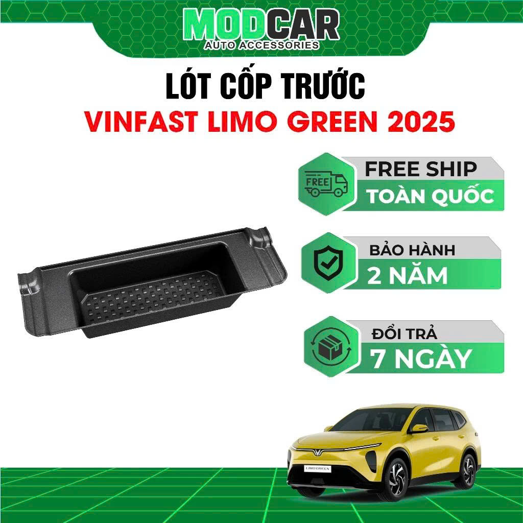 Khay Cốp Chìm 50L Xe VinFast Limo Green