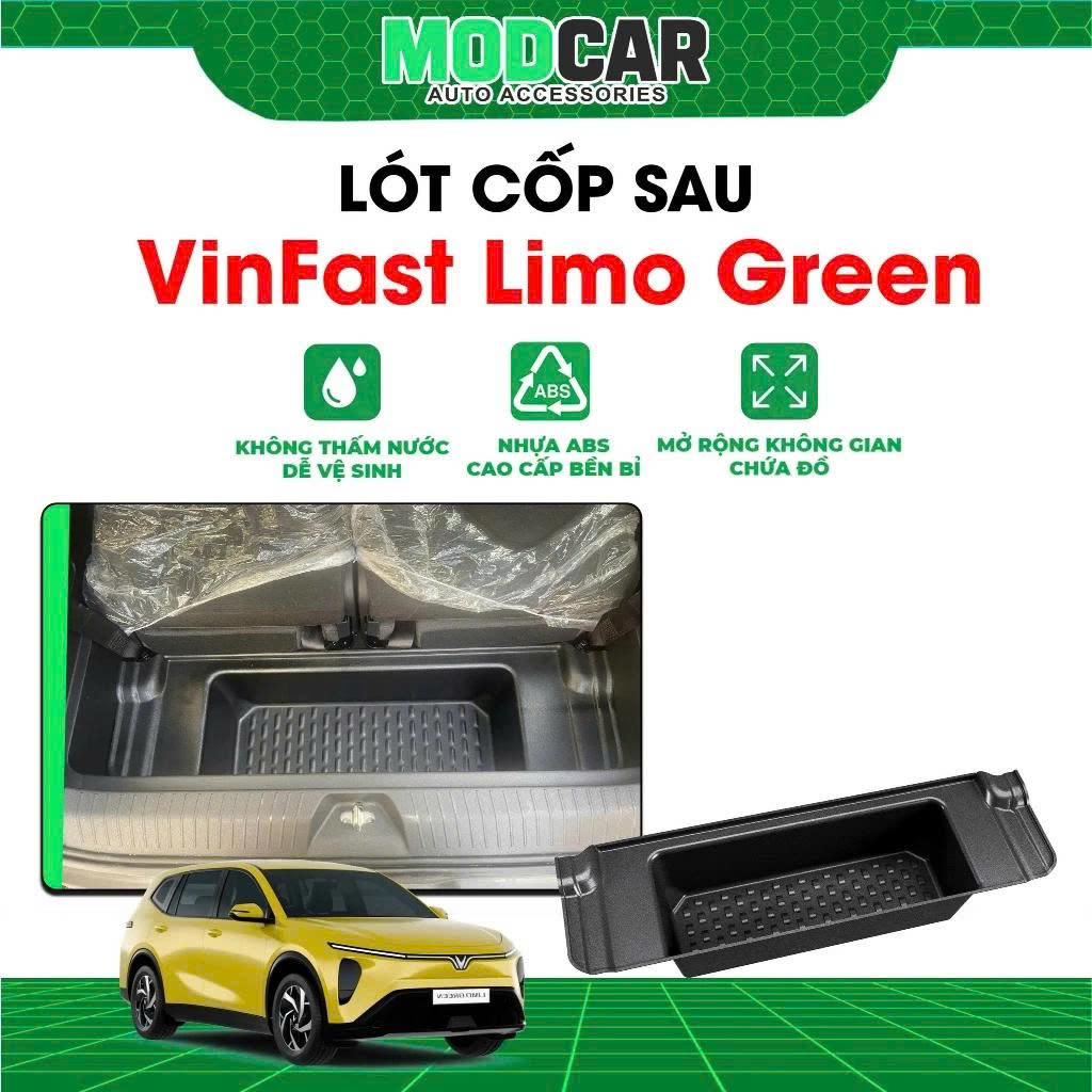 Khay Cốp Chìm 50L Xe VinFast Limo Green - Ảnh 3