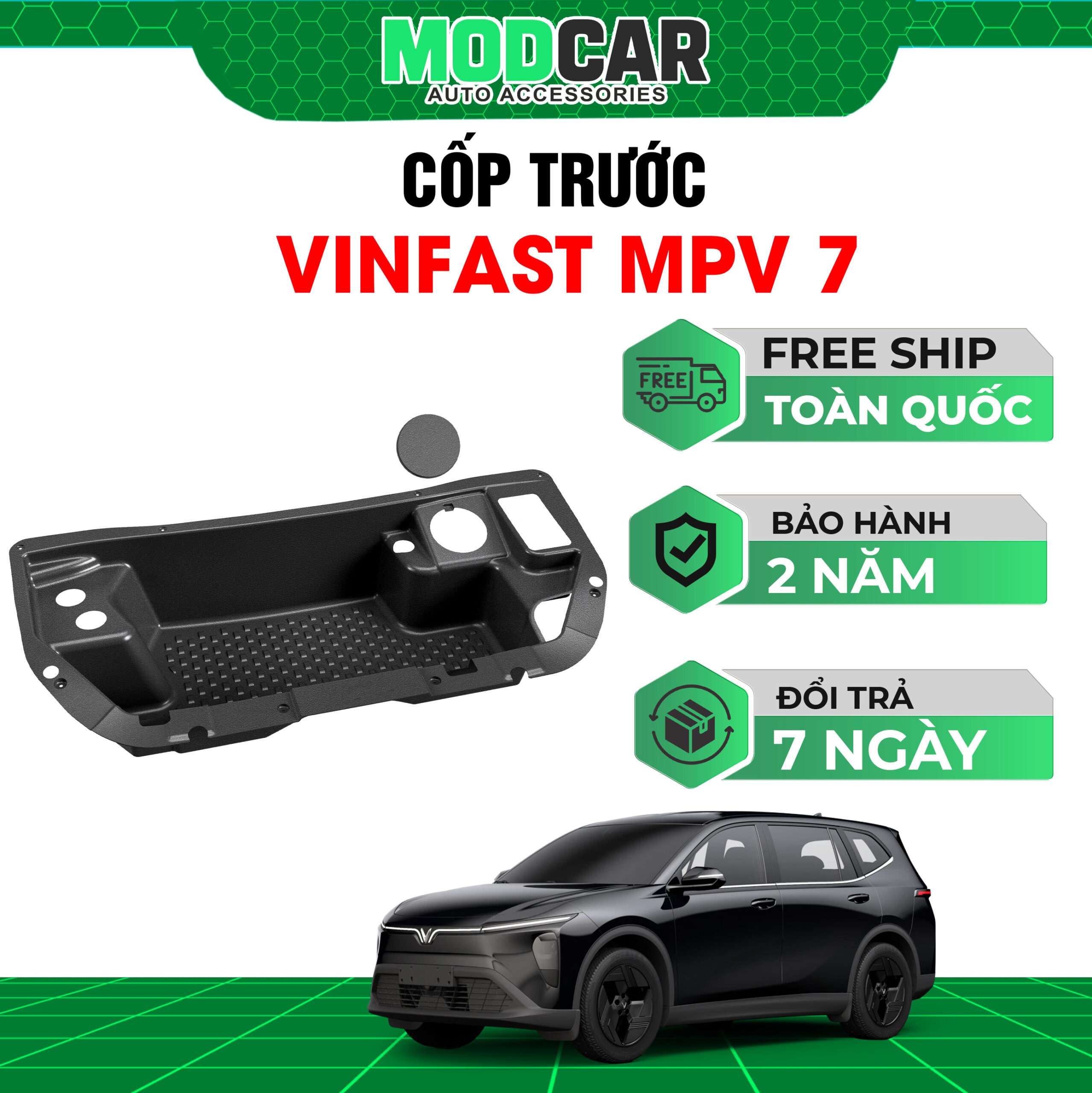 Khay Cốp Trước 110L Xe VinFast MPV 7